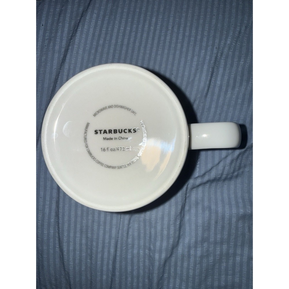 Starbucks Playa Del Carmen Global Icon Collector Series Coffee Tea Mug - No Box - Picture 5 of 5